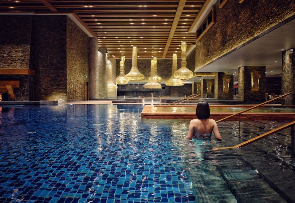 Indoor thermal pool
