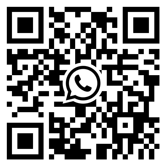 WhatsApp QR code — scan to chat with GEMSTAR