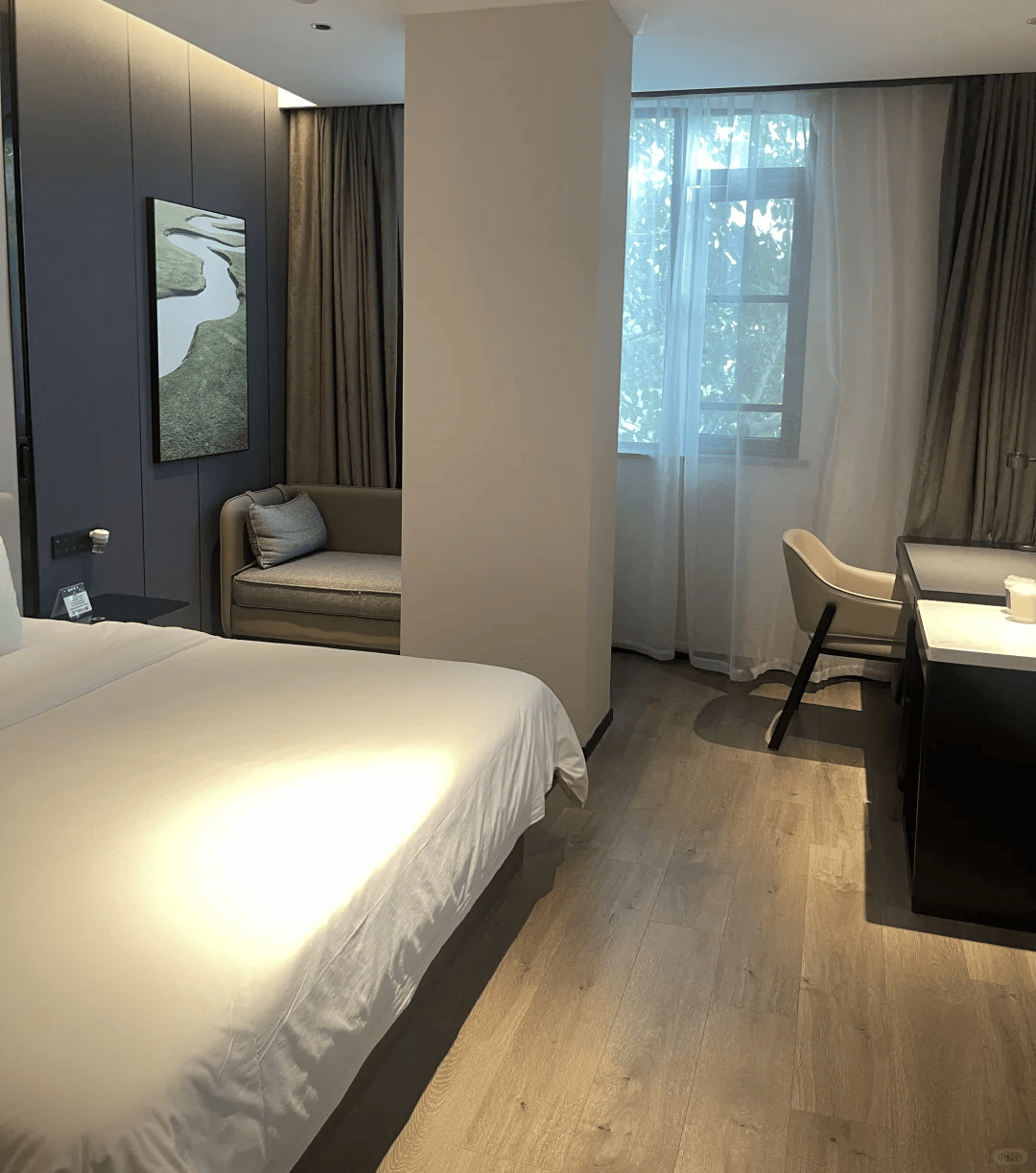 Assisted-living room with in-room control